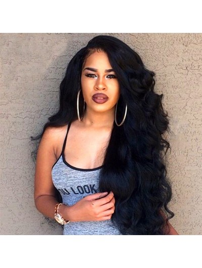 180% Lace Front Human Hair Wigs For Black Women Body Wave Wavy Full Lace Wigs