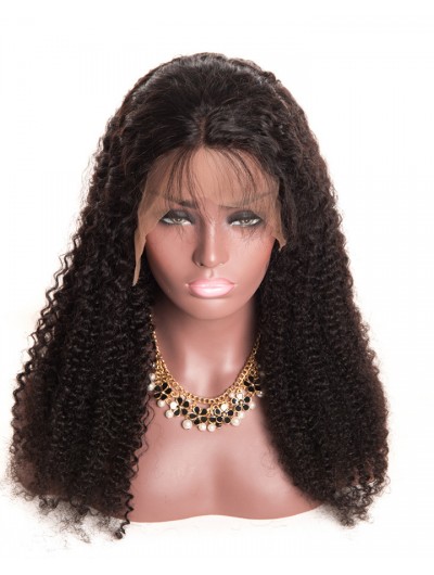 Lace Front Human Hair Wigs for Black Women Kinky Curly Wig with Baby Hair 150% Brazilian Wigs Pre Plucked Non Remy