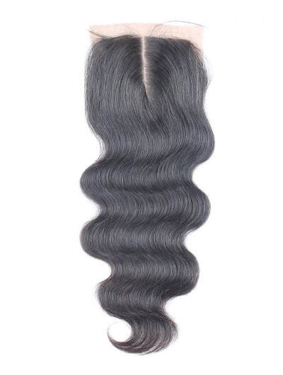8A Premium 4 x 4 Silk Base Closure Malaysian Hair Body Wave