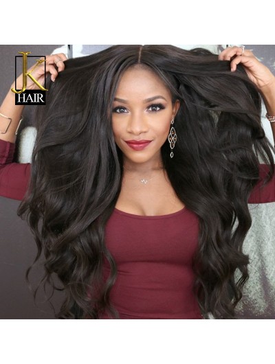 Virgin Hair Body Wavev Full Lace Human Hair Wigs for Black Women