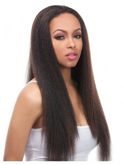 Lace Front Long Synthetic Hair Wig Without Bangs