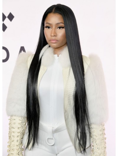Nicki Minaj Long Straight Cut Wig