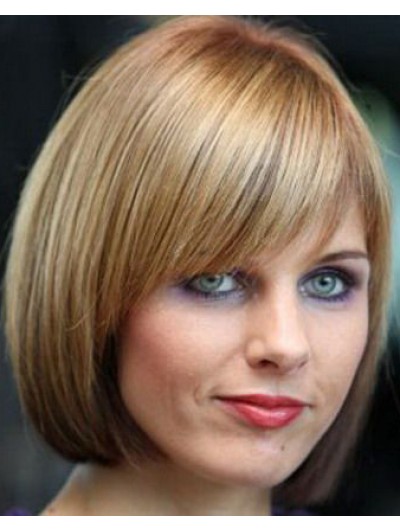 Synthetic Hair Capless Short Straight Bobs Wig