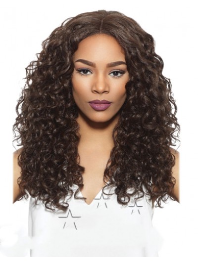 Lace Front Long Synthetic Hair Curly Afro Wig